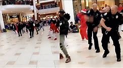 Watch Police Officers Surprise Shoppers By Joining Mall Flash Mob