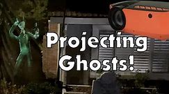 Using a Projector for Halloween Decorations, featuring the AAXA HP3 Halloween Projector
