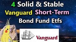 Which Short Term Bond Fund Should I Invest in Top 4 Vanguard Short Term Bond Fund Review!