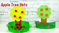 Apple Tree Hat Craft For Kids