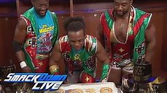 The New Day ring in the new year with a surprise for Xavier Woods: SmackDown LIVE, Jan. 2, 2018
