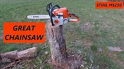 A Great Chainsaw - Stihl MS250