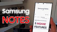 TOP 5 Features of Samsung Notes!