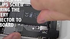 How to install the battery in the iPhone 4 CDMA