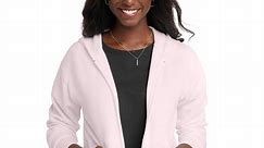 Hanes ComfortSoft EcoSmart Women's Fleece Full-Zip Hoodie Sweatshirt, Sizes S-XXL