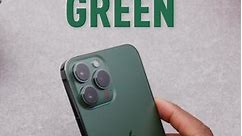 The new GREEN iPhone 13 and 14 Pro in 59 seconds. Cop or drop?