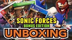 Sonic Forces Bonus Edition (Switch/Xbox One/PS4) Unboxing !!
