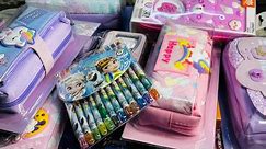 Unboxing cutest haul of unicorn and kawaii stationery, unicorn highlighters, bts pencil cases
