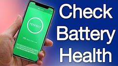 How to Check Battery Health on iPhone and iPad – Check Battery Wear Level on iPhone and iPad