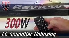 LG 300W Sound Bar - Unboxing & Review