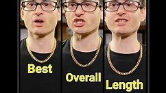 18, 20 & 22 inch Chain Length Comparison | Gold Jewelry Sizing