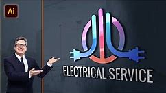 Electrical Services Logo Design Tutorial in Illustrator
