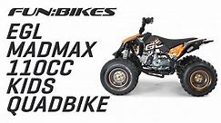 EGL Madmax 110cc Black Kids Quad Bike