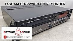 Tascam CD-RW900 CD Player/Recorder - Analog Music Recording Demo