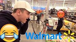 Inappropriate Noises On The Walmart INTERCOM! (KICKED OUT)