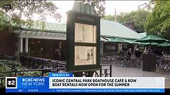 Central Park Boathouse café, rowboat rentals now open for summer