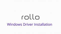 Windows Driver Installation for Rollo Printer USB