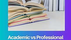 Academic vs Professional Writing: Difference and Comparison