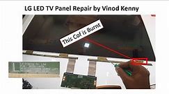#LG LED TV# @ Panel Repair by Vinod Kenny