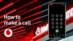 How to make a call | iOS iPhone | TechTeam | Vodafone UK