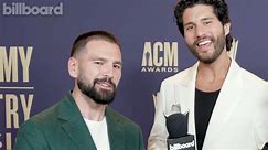 Dan & Shay Give Justin Bieber Advice On Being A Dad, Their Growth Over 10 Years & More | ACM Awards 