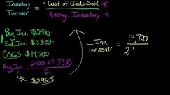 How to Calculate Inventory Turnover