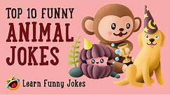 Top 10 Funny Animal Jokes for Kids - Volume 1