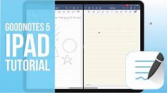 GoodNotes 5 for iPad Tutorial