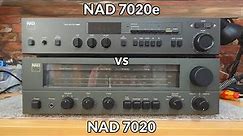 NAD 7020e Receiver Review with NAD 7020 Comparison. NAD 3020 amps inside