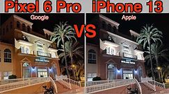 Google Pixel 6 Pro VS iPhone 13 Camera Comparison!