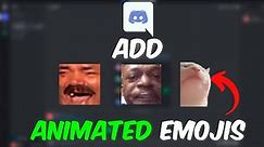 How to Add Animated Emojis to your Discord Server (2024 METHOD)