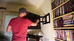 How to install your own full-motion tv mount (easy)