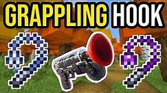 Working Grappling Hook In Minecraft Without Mods! (Bedrock & MCPE!)