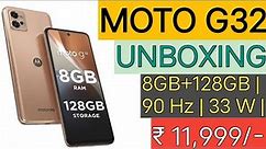 Moto G32 Unboxing And Review|Moto G32 Unboxing 8 128 | best phone under 12000