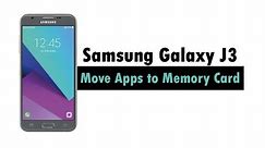 Samsung Galaxy J3 - How to Move Apps to Memory Card | H2TechVideos