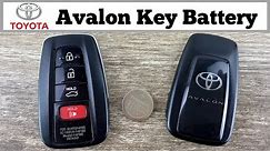 How To Change A 2019 - 2022 Toyota Avalon Remote Fob Key Battery HYQ14FBE - Remove Replace Tutorial