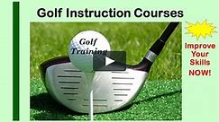 Golf Instruction Courses