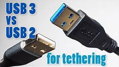 Testing USB 3 vs USB 2 Cables for Tethering ► It There a Difference?