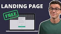 How to Create a Landing Page for Free with ConvertKit