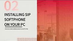 Installing a softphone on your PC