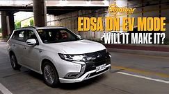 Mitsubishi Outlander PHEV Range Test: How far can it go on EV mode? | Top Gear Philippines Features