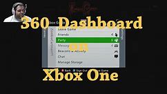 How to Access Xbox 360 Guide on Xbox One