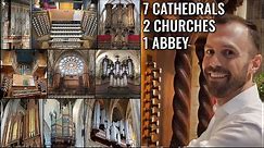 🎵 15 Famous Organ Pieces on 10 Magnificent Pipe Organs