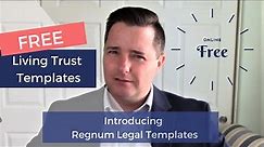 Free Living Trust Forms and Templates: Introductory Video by Regnum Legal