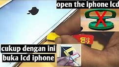 Cara buka lcd iPhone 6 plus || How to open iPhone 6 plus LCD
