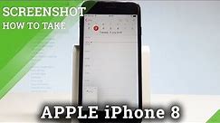 How to Take Screenshot on iPhone 8 - Capture Screeen in iOS |HardReset.Info