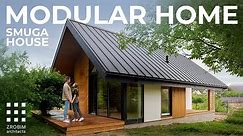 Prefab Modular Home, overview of modern sustainable architecture