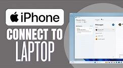 How to Connect iPhone to Windows Laptop/PC