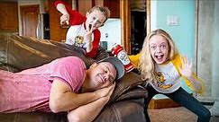 Kids Fun TV Sneaky Jokes Compilation Video: Jokes On Dad, April Fools Jokes, Funny Jokes!