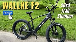 Wallke F2 Review | 26x4 Fat Tire Ebike for Off-roading